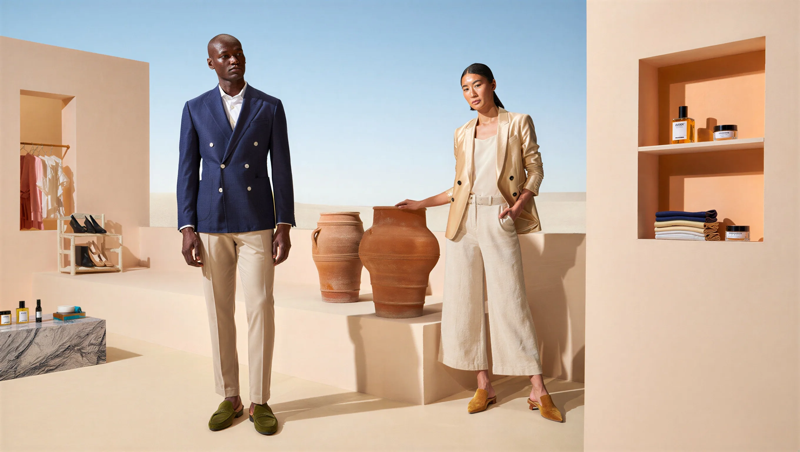 Conseil clientèle en boutique Retail Luxe